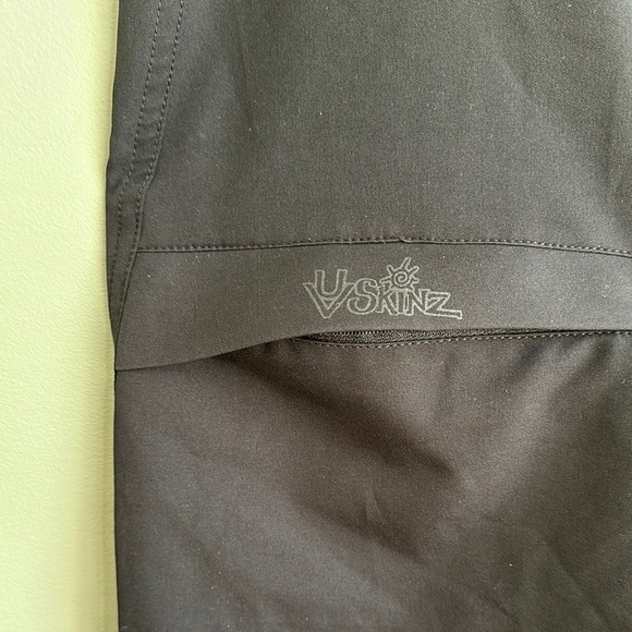 UVSkinz Black Board Shorts Summer Swimming Unlined UV Protection Size 30 - Picture 4 of 10